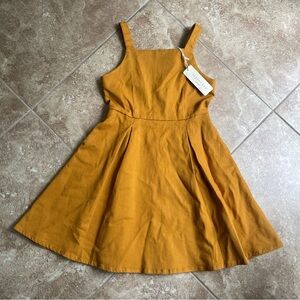 Stylish Mustard Kids Dress